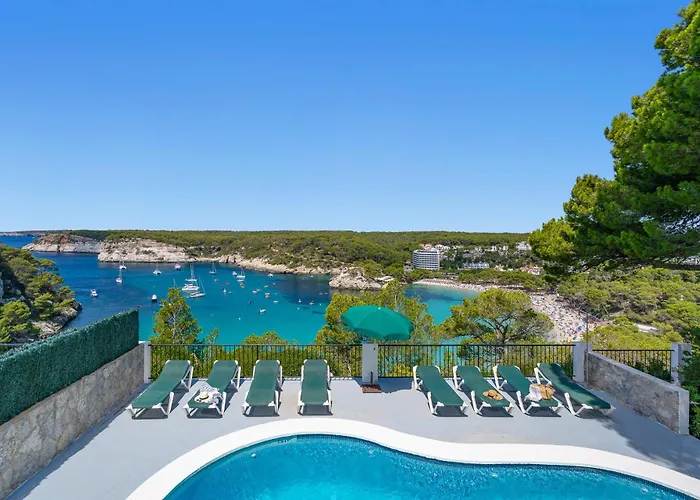 Acantilado-cala Galdana Villa